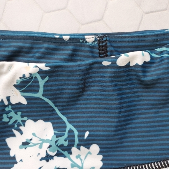 All Fenix Olie Stripe Floral Full Length Leggings - Picture 5 of 7